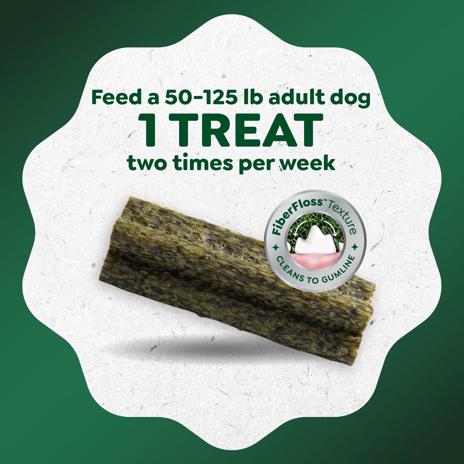 Greenies Deep Clean Original Flavor Large Size Dental Dog Treats, 8.47 Oz, 2 Count