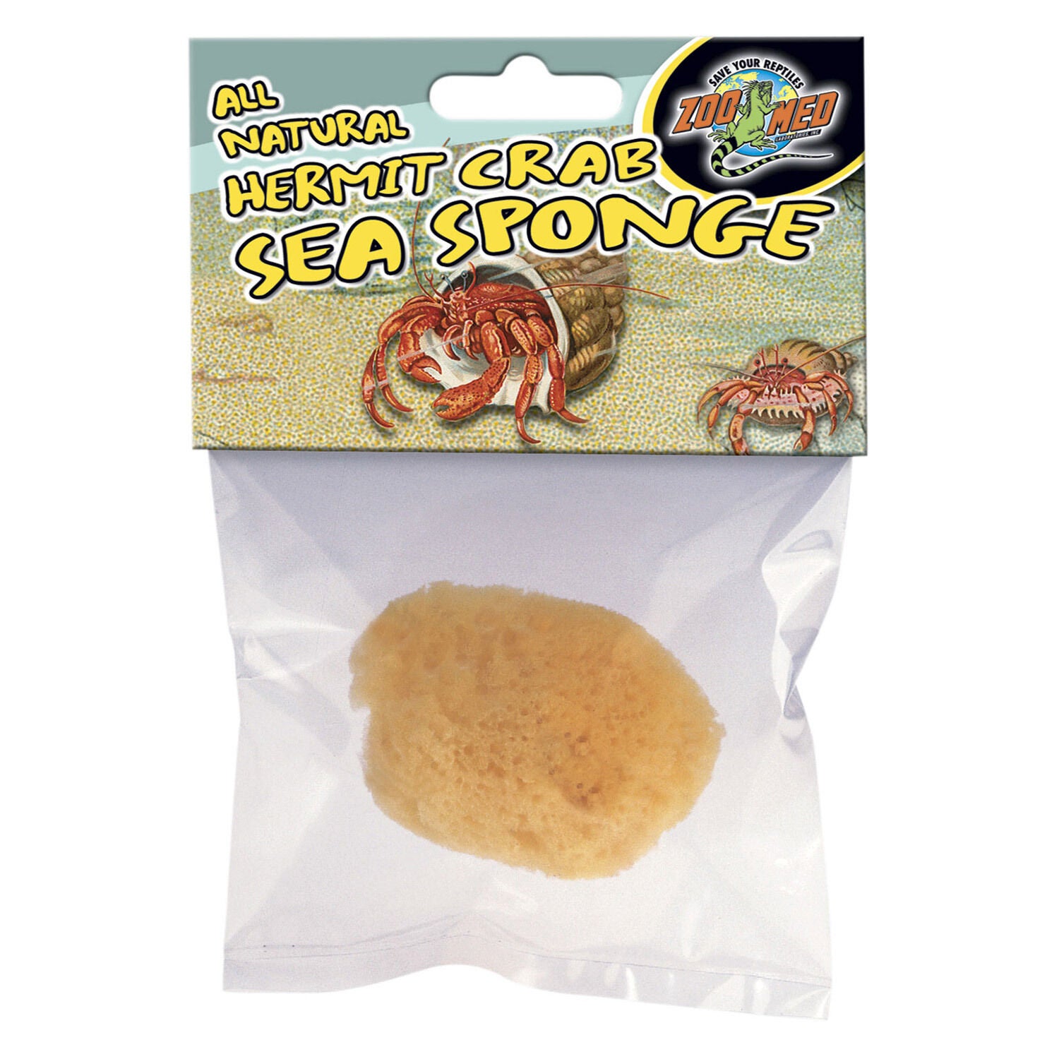 Zoo Med Hermit Crab Sea Sponge For Reptile Enclosures