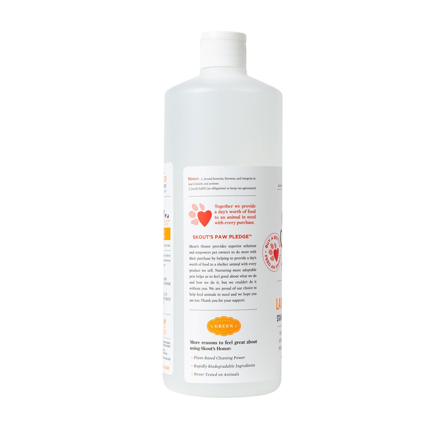 Skout's Honor Laundry Booster Stain & Odor Removal Additive, 32Oz