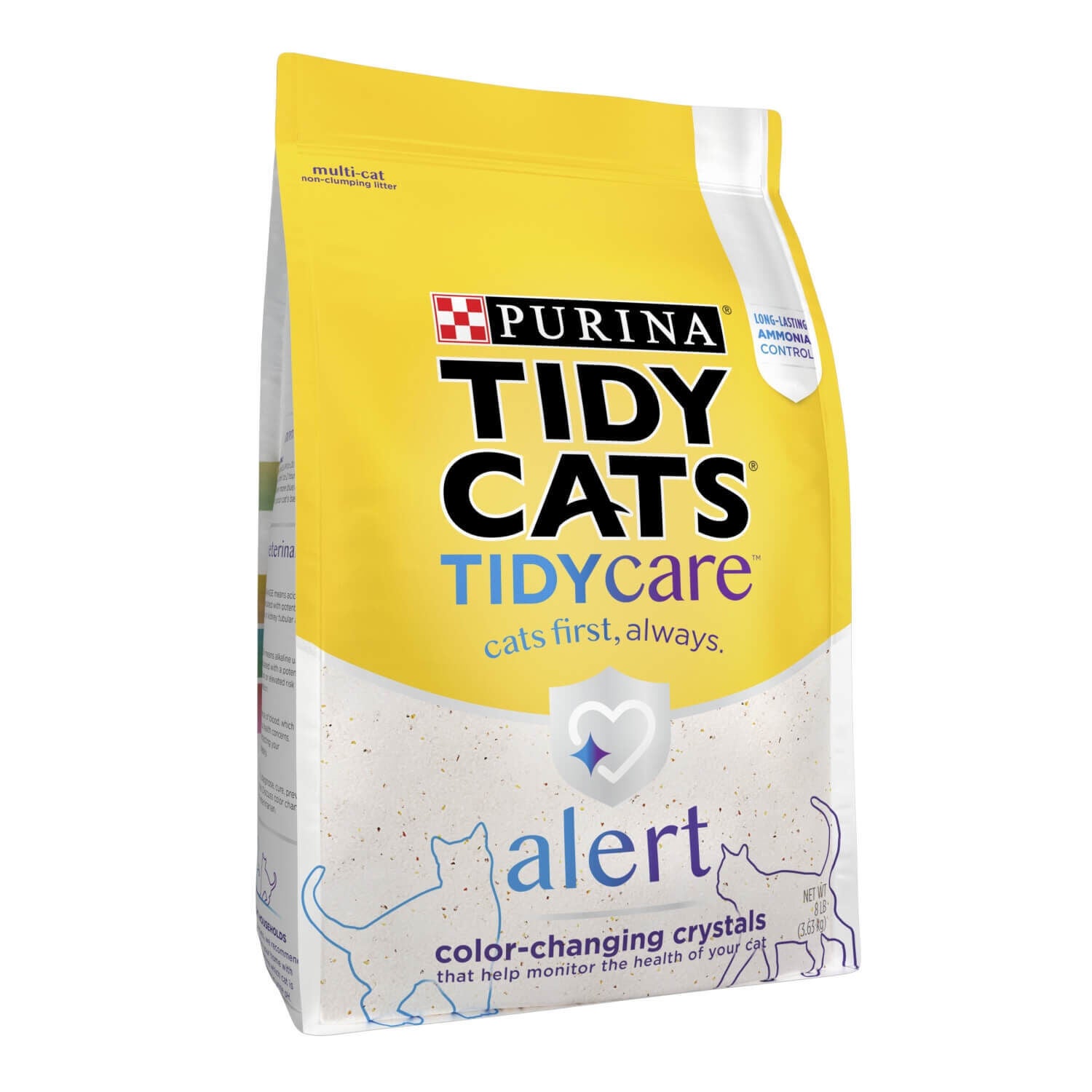 Tidy Cats Tidy Care Alert Health Monitoring Cat Litter With Silica Crystals