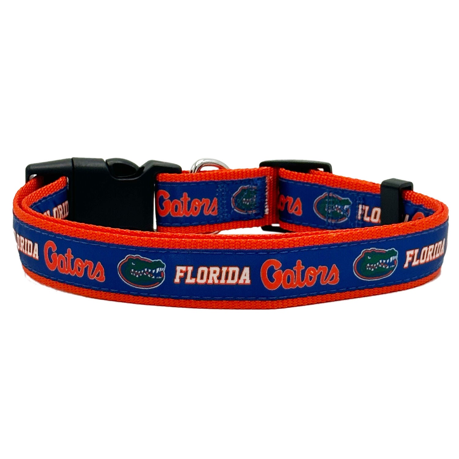 Pets First Ncaa University Of Florida Gators Satin Dog Collar, Large