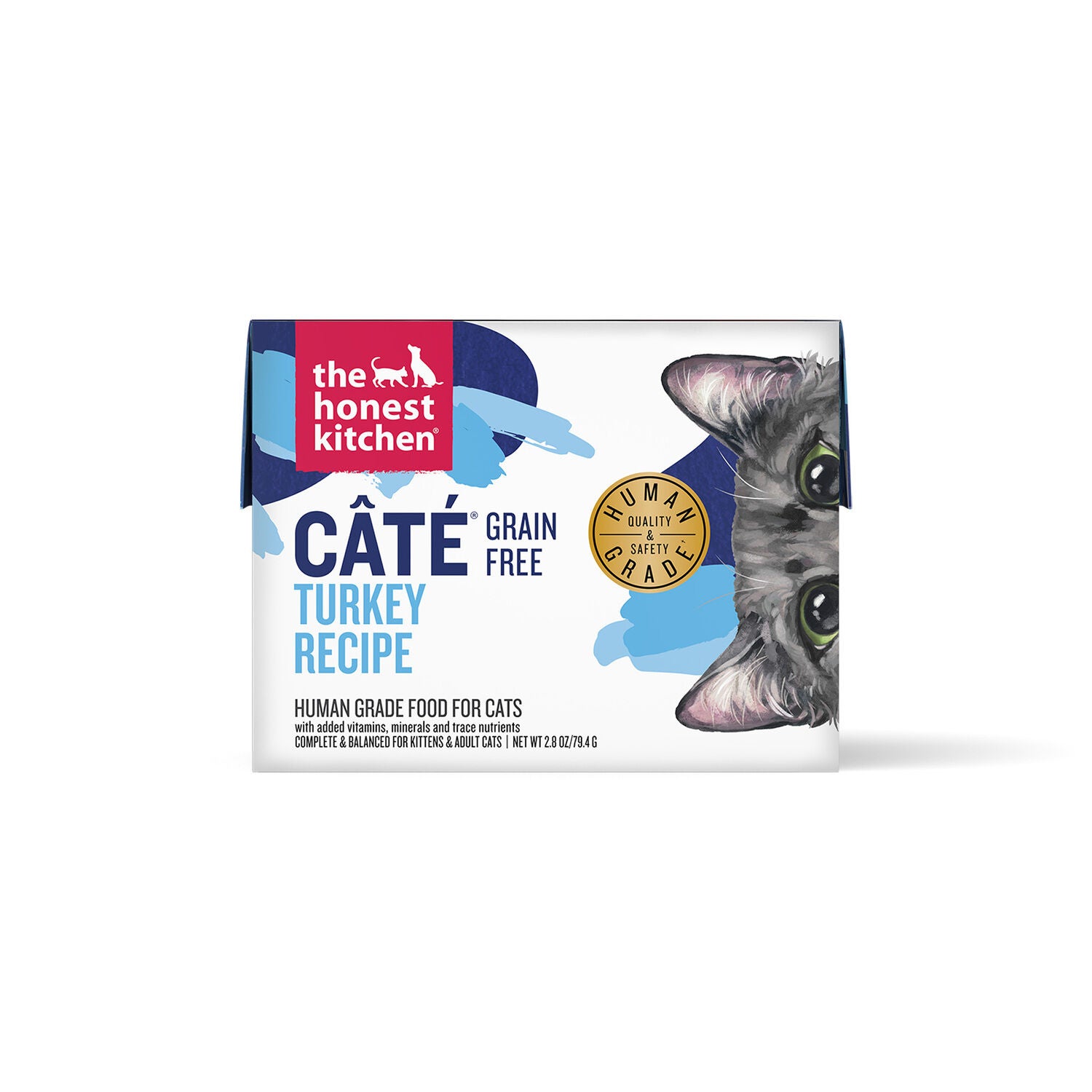 The Honest Kitchen Cate Grain-Free Turkey Pate Recipe Wet Cat Food