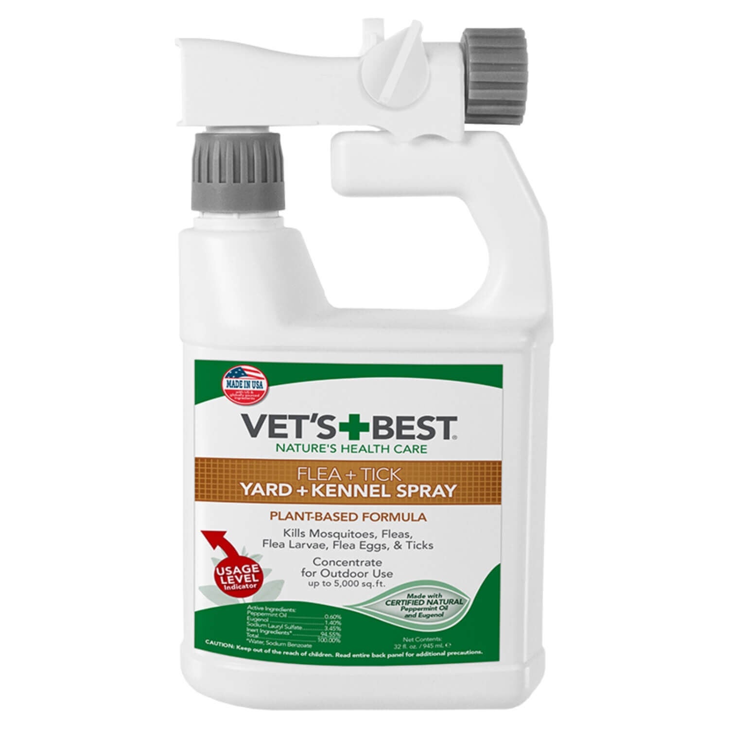 Vet's Best Flea & Tick Yard & Kennel Spray For Dogs