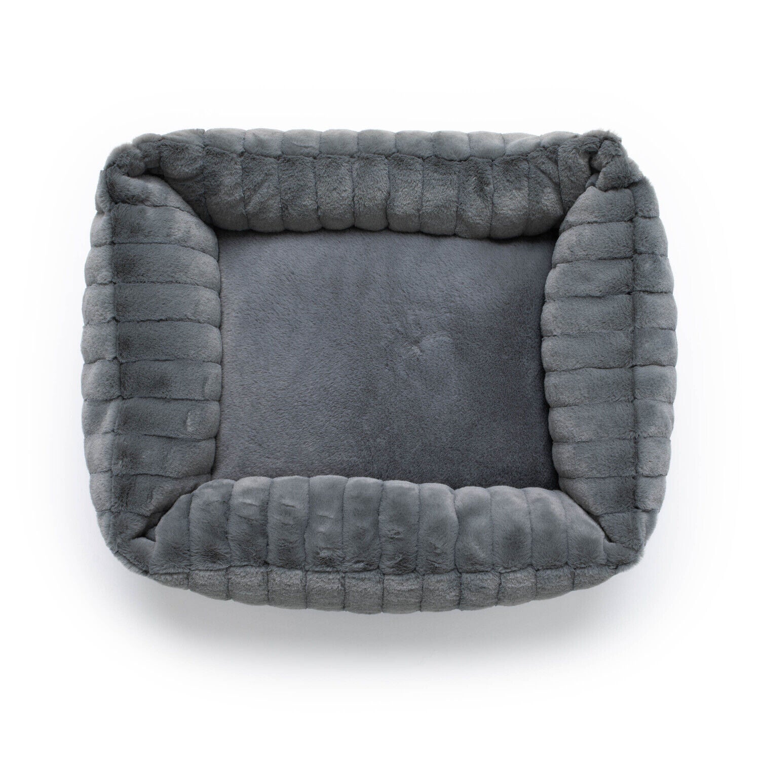Petmate Lavender Infused Plush Cuddler Dog Bed, Assorted Colors, 26" X 22"