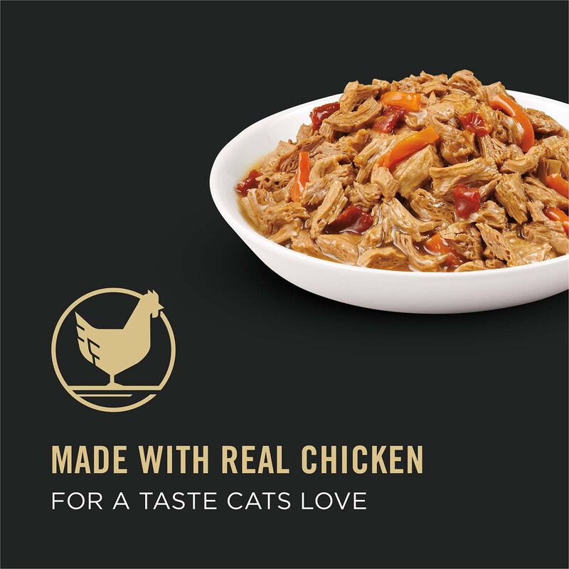 White Meat Chicken & Vegetable Entree In Gravy Cat Food image number 14