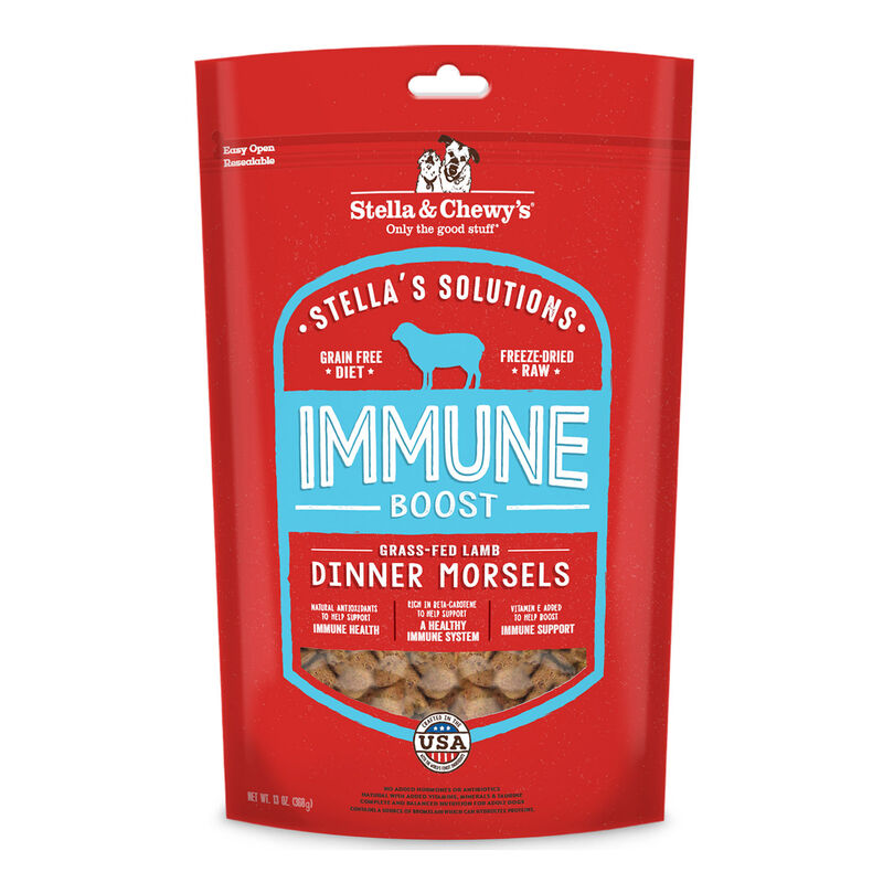 Stella & Chewy'S Solutions Immune Boost Grass Fed Lamb Dinner Morsels Dog Food