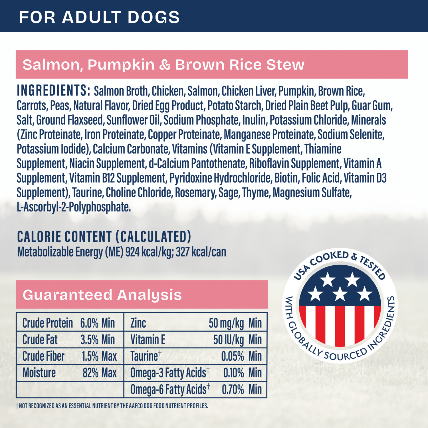 Natural Balance Health Protection Wet Dog Food, Salmon Broth, Salmon, Pumpkin & Brown Rice Stew, 12.5-Oz Can