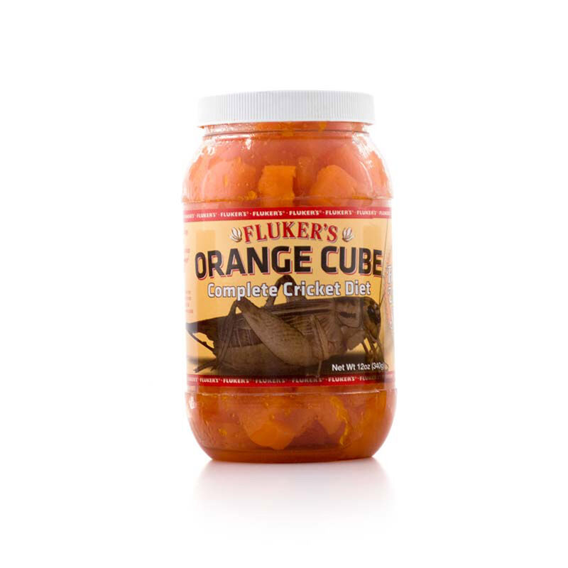 Orange Cube Complete Cricket Diet Cricket Food image number 1