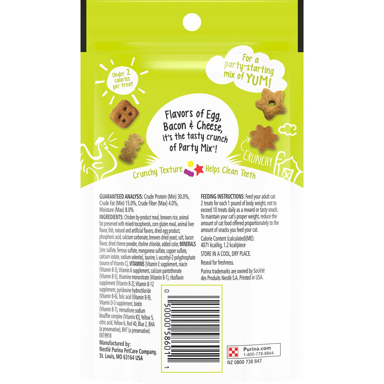 Friskies Party Mix Crunch Morning Munch Cat Treat
