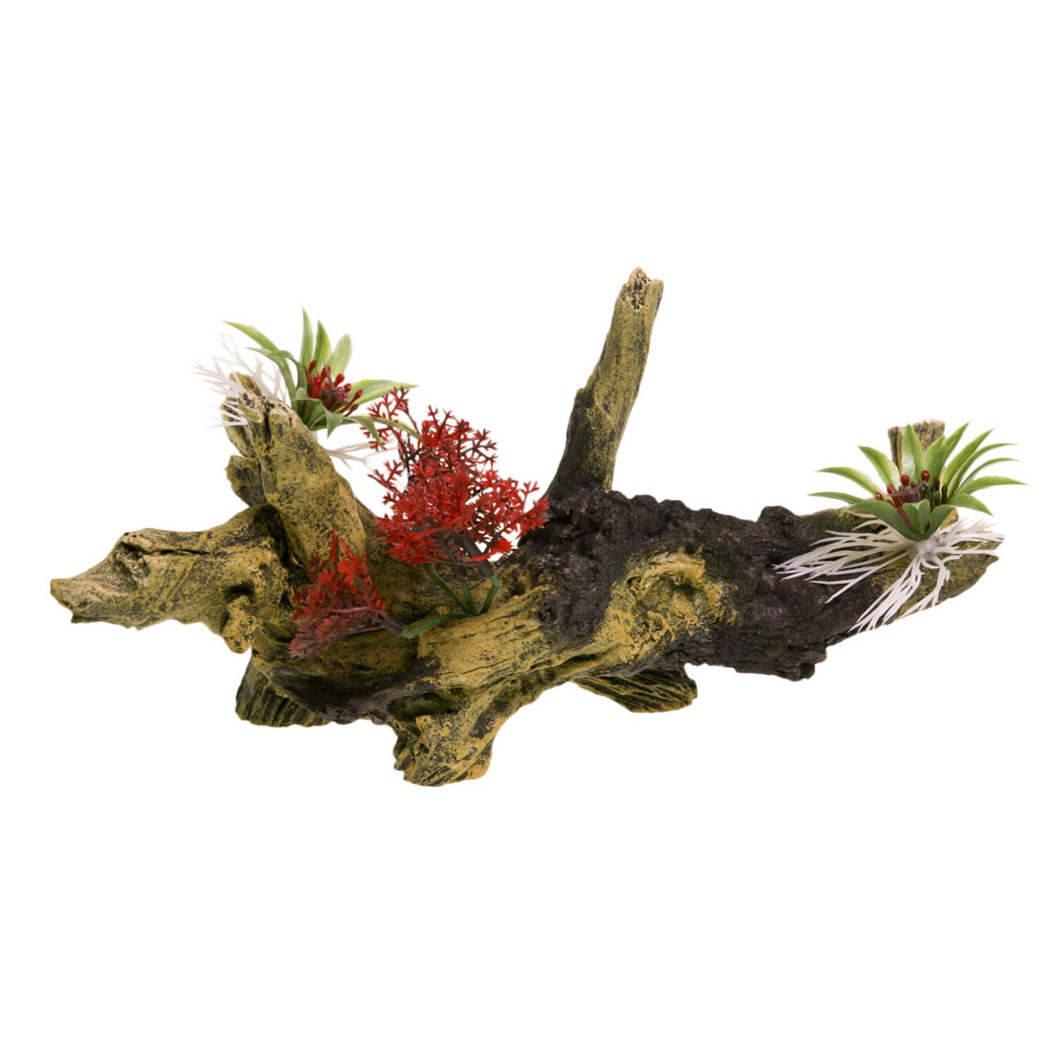 Blue Ribbon Exotic Environments&reg; Tree Branch W/Plants Aquarium D&eacute;cor