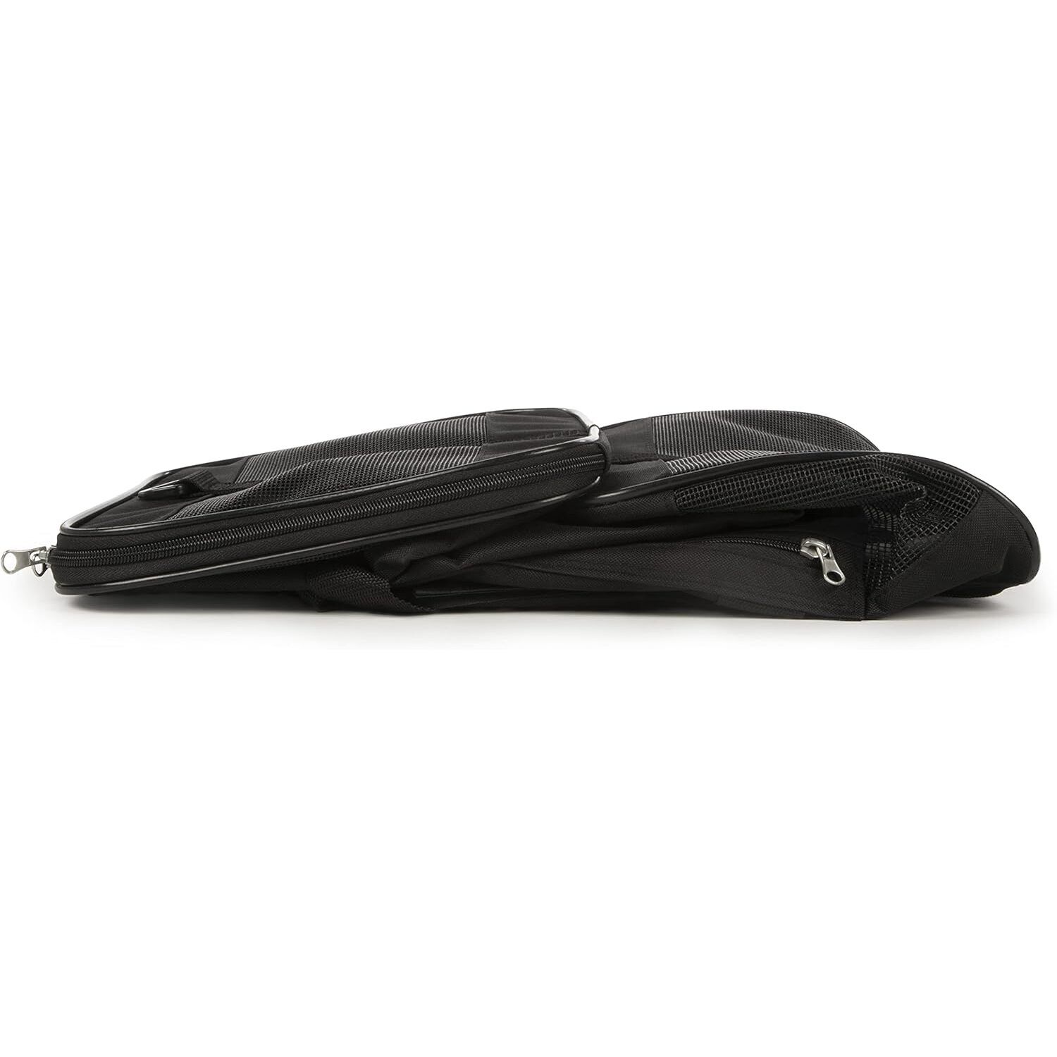 Trustypup Easy Explorer Travel Pet Carrier, Airline Approved & Guaranteed On Board, Black, Medium