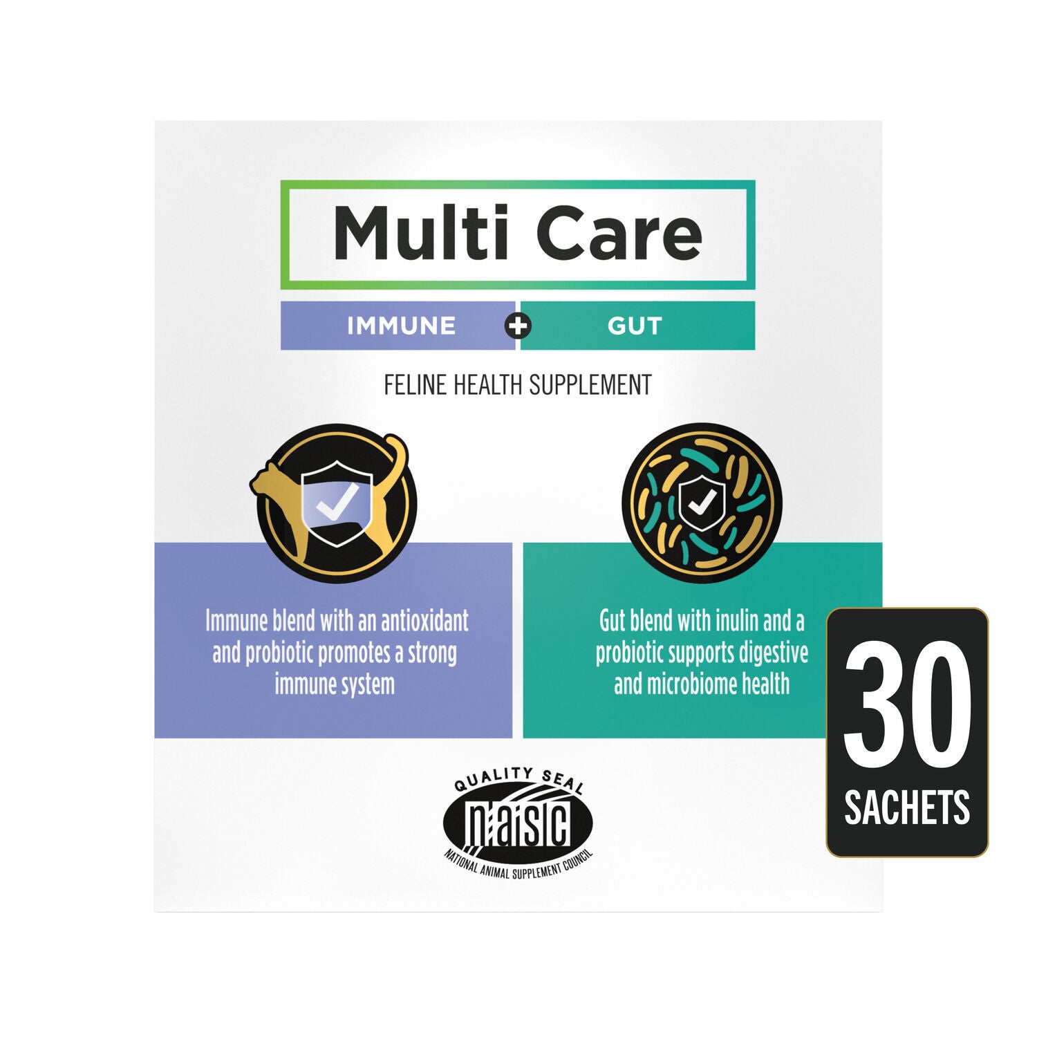 Purina Pro Plan Veterinary Cat Supplements Multi-Care Cat Dietary Supplement - 30-Ct. Box