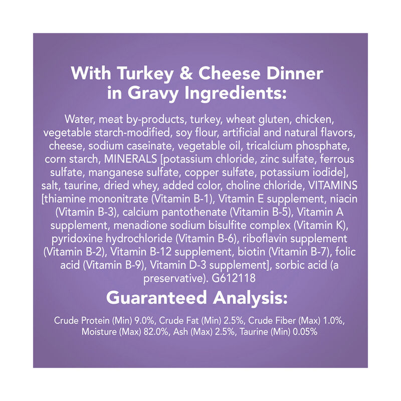 Shreds Turkey & Cheese Dinner In Gravy image number 5