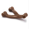 Peanut Butter Wishbone Dog Chew Toy thumbnail number 3
