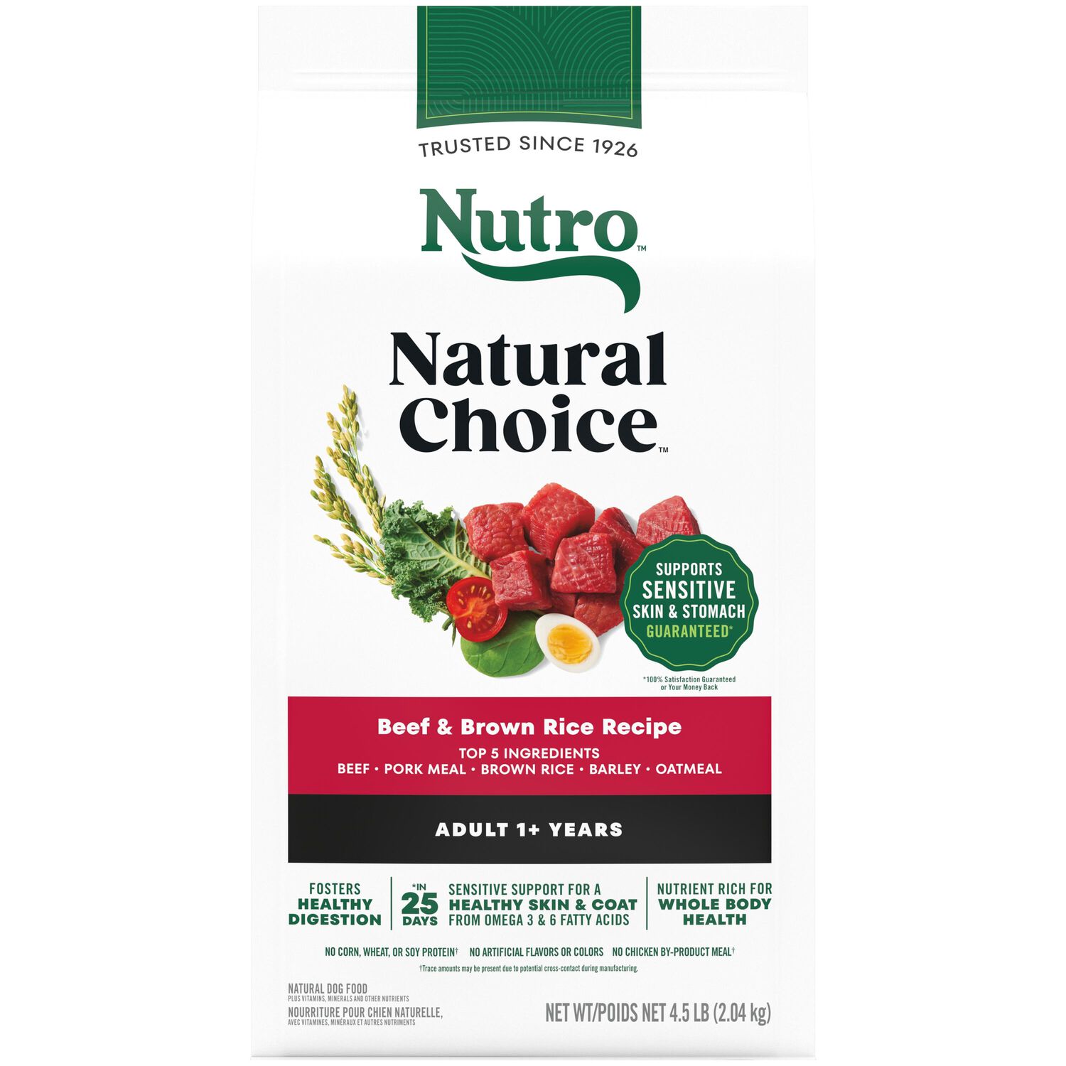Nutro Natural Choice Beef & Brown Rice Recipe Dry Dog Food