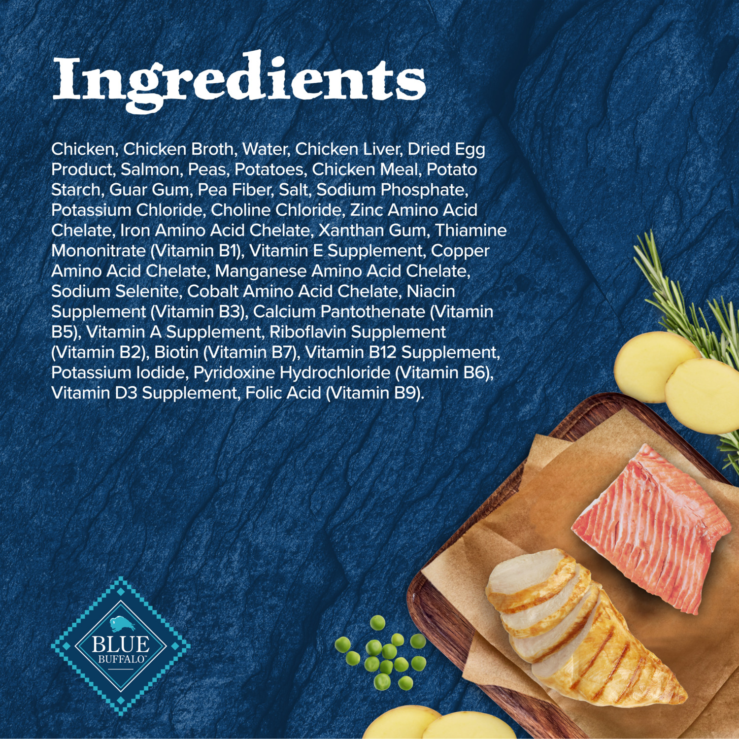Blue Buffalo Wilderness Wolf Creek Stew Natural Wet Dog Food, Hearty Salmon Stew Recipe; 12.5-Oz