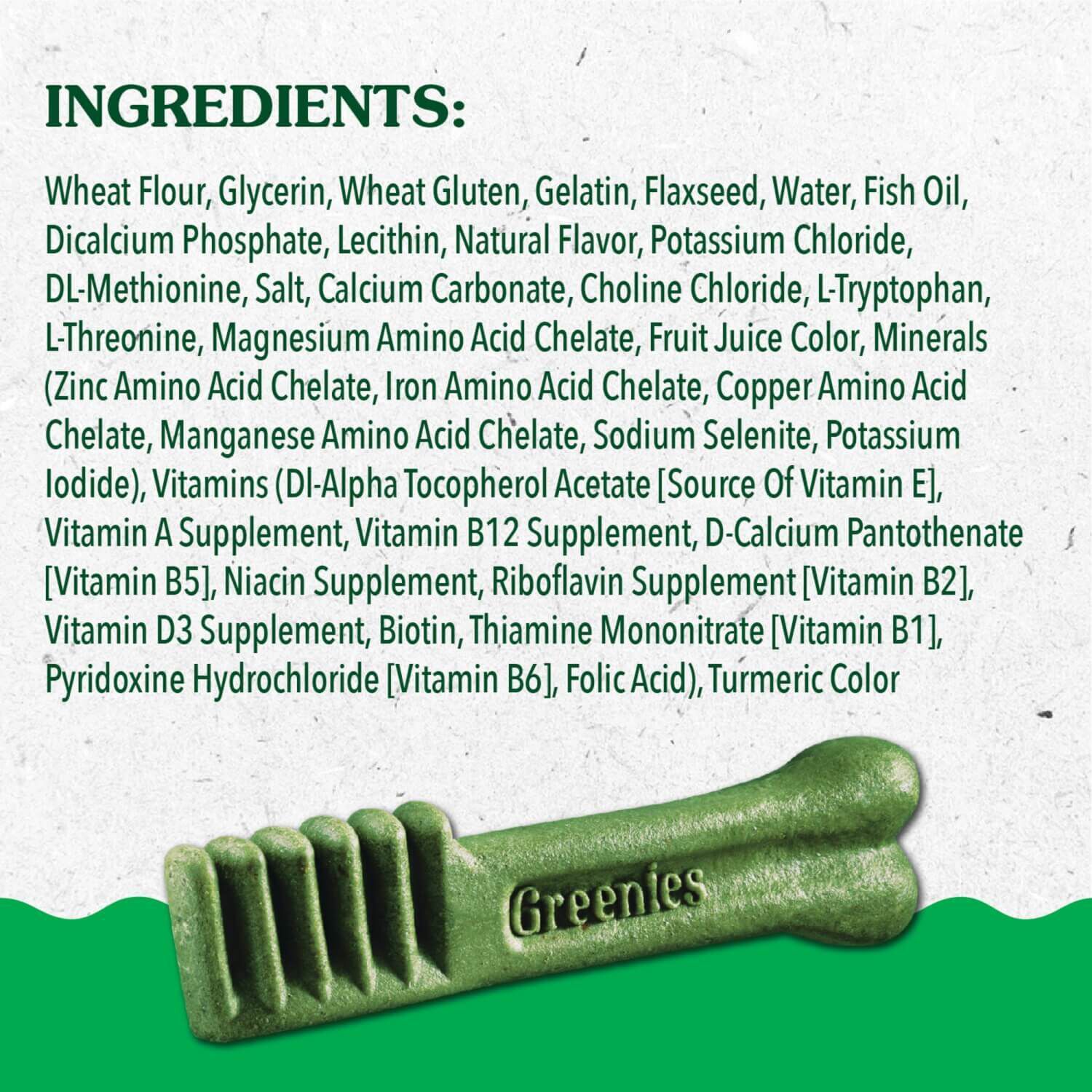 Greenies Puppy Teenie Size Natural Dental Dog Treats