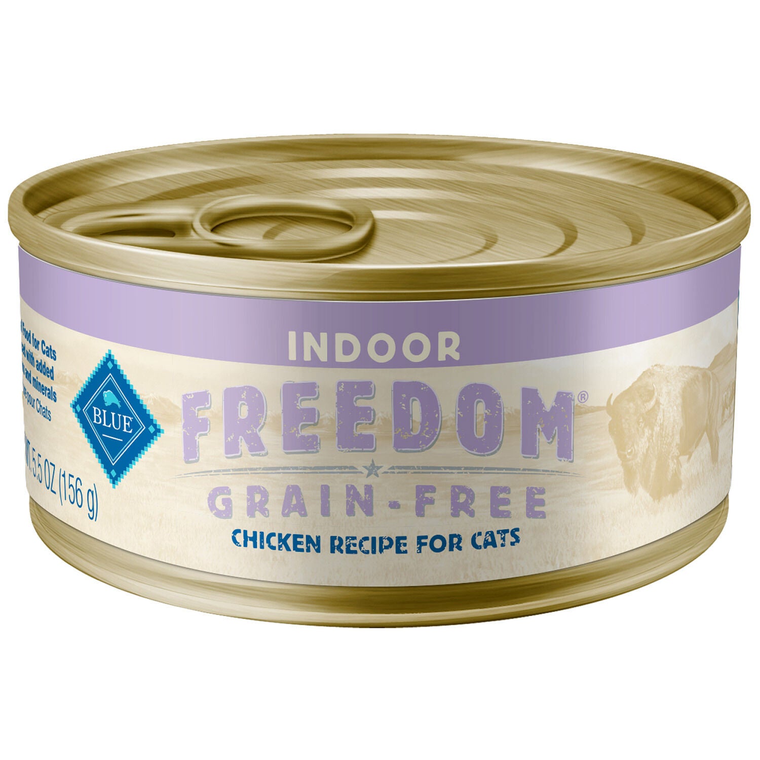 Blue Buffalo Freedom Grain-Free Chicken Recipe Wet Cat Food For Indoor Cats