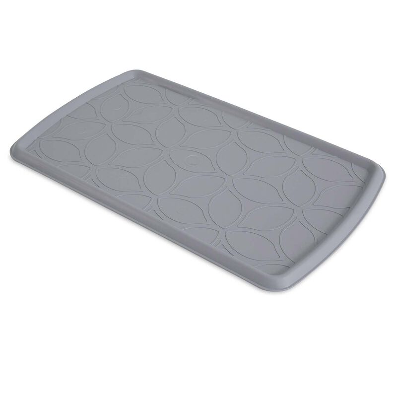 Rimmed Rectangle Food And Water Placemat image number 1