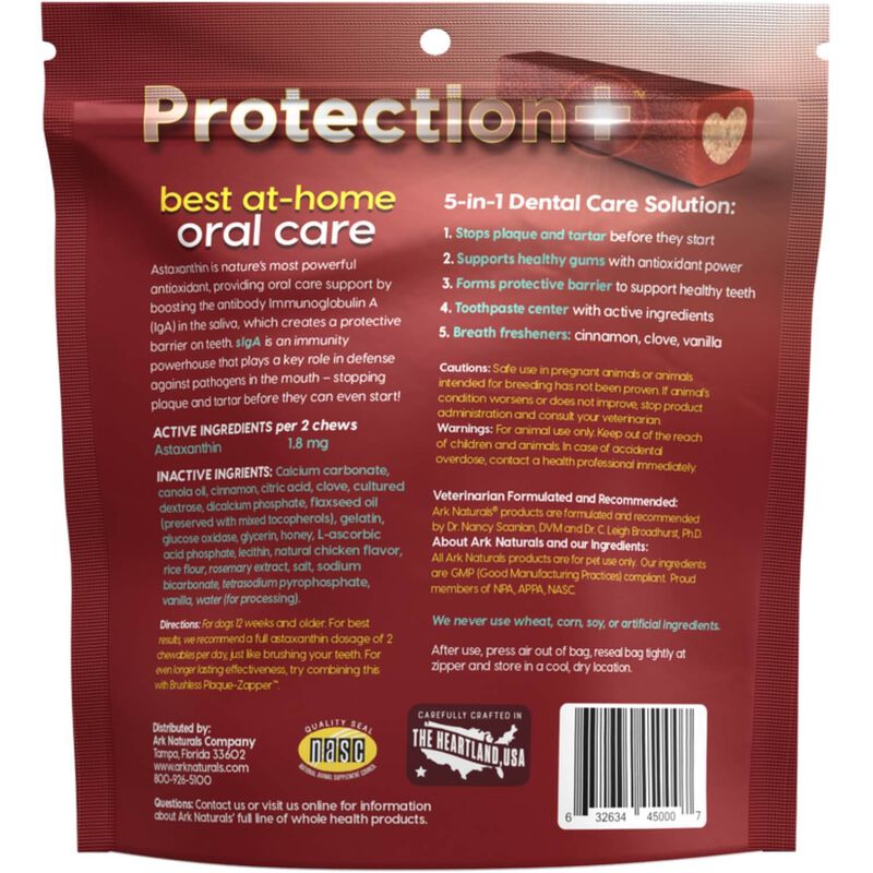 Protection+ Brushless Toothpaste Dental Chew Dog Treat image number 2