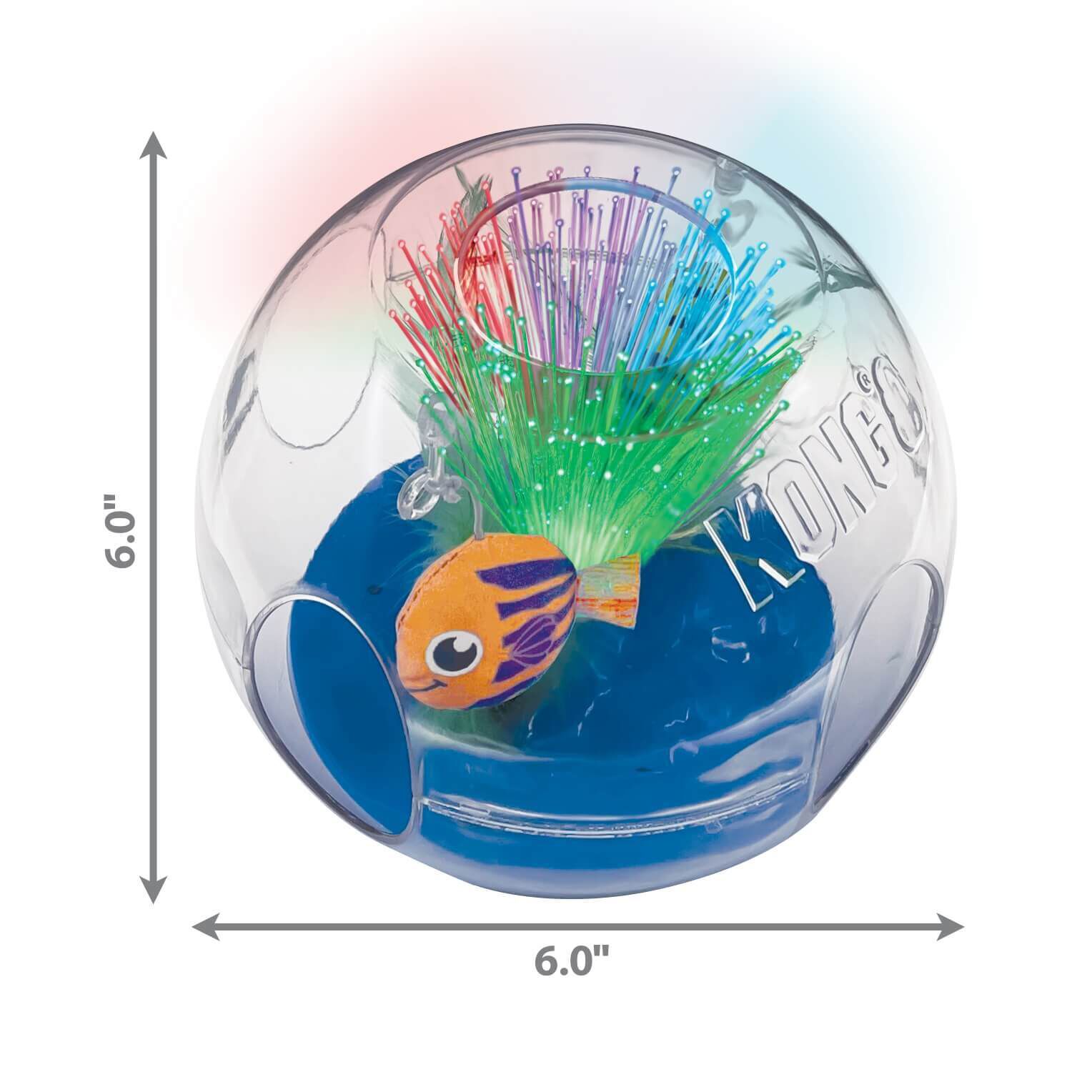 Kong Bat-A-Bout Glow Aquarium Cat Toy