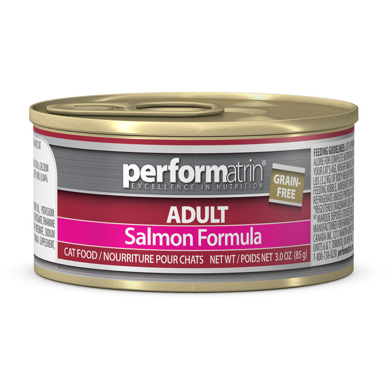 Adult Grain Free Salmon Formula Cat Food image number 1