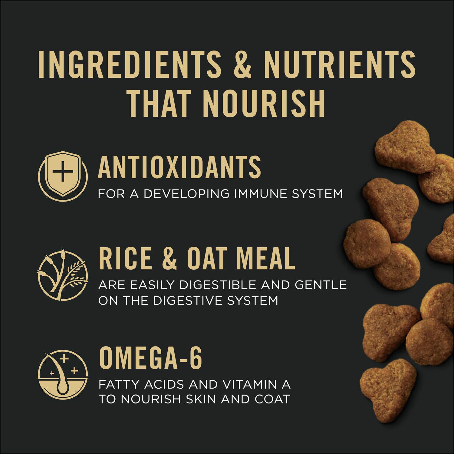 Purina Pro Plan Sensitive Skin And Stomach Dry Cat Food, Kitten Formula, Salmon And Rice Recipe, 7 Lb.