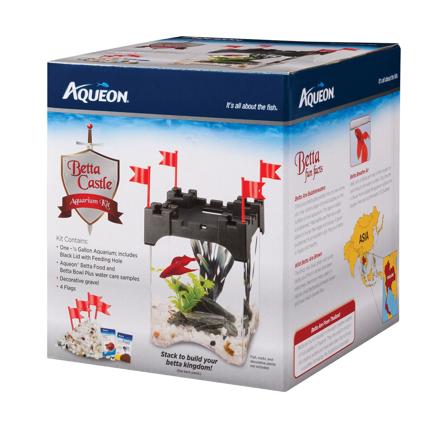 Aqueon betta fish tank discount