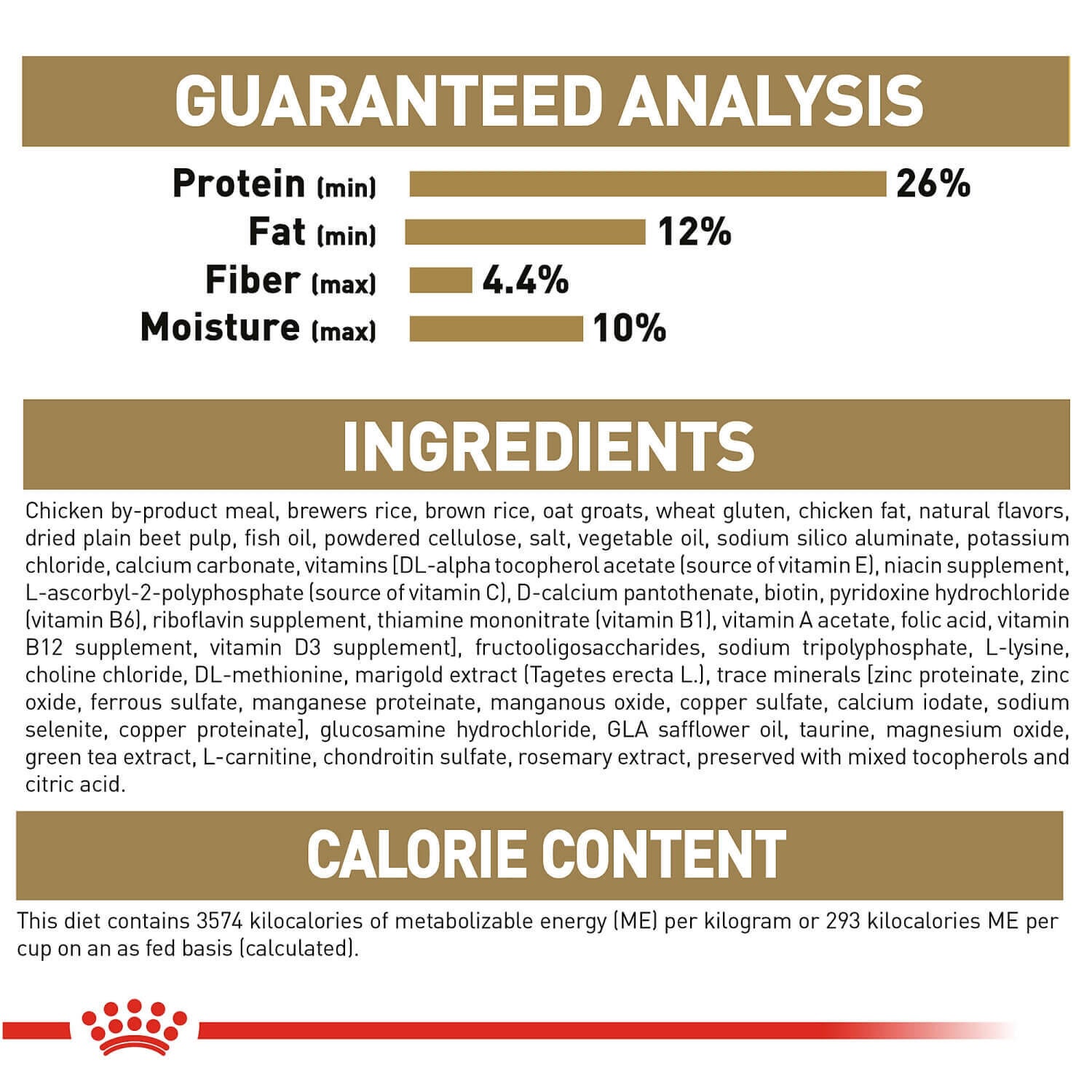 Royal Canin Dachshund Adult Dry Dog Food, 10Lb