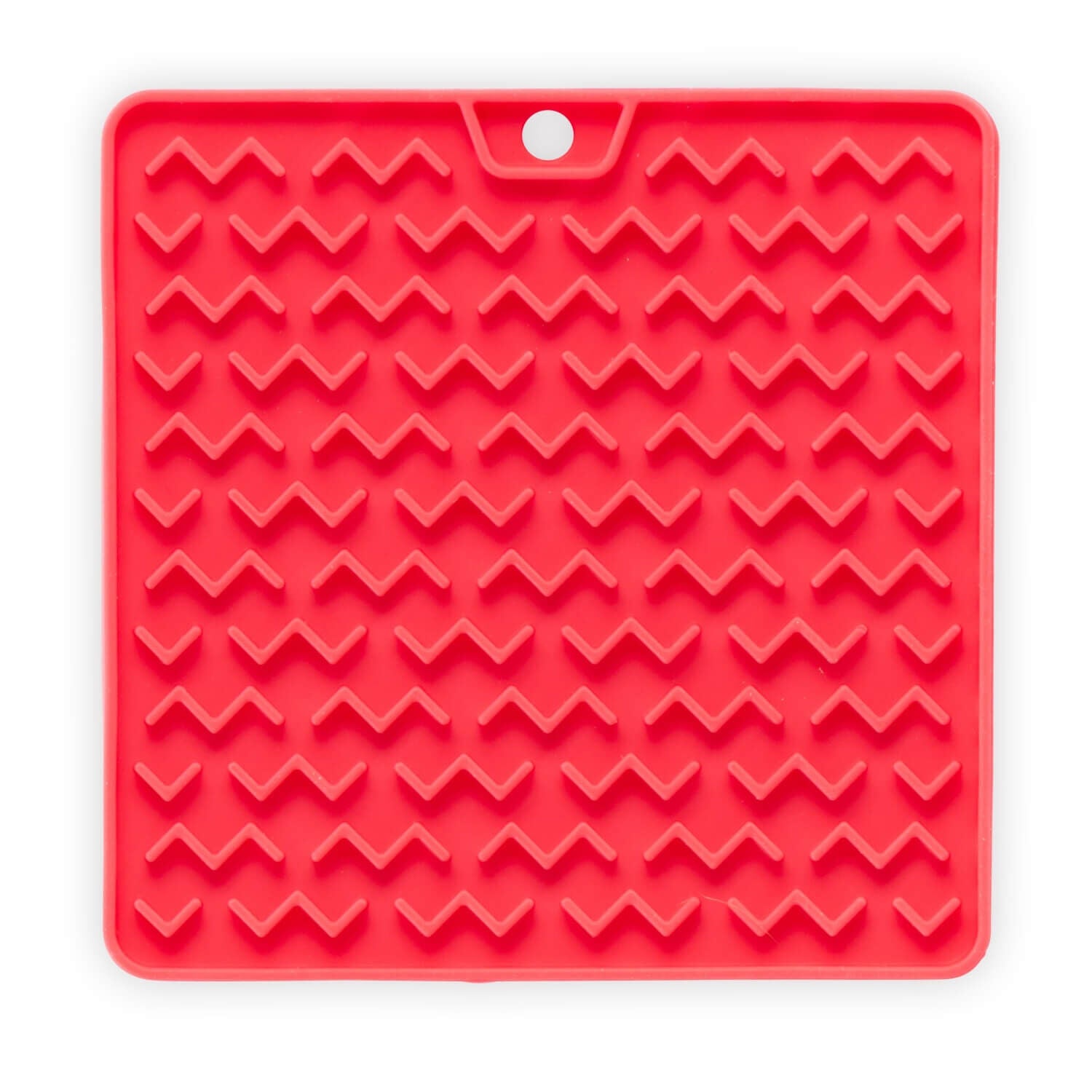 Messy Mutts Silicone Reversible Interactive Feeding And Licking Mat For Cats And Dogs, 5.5"