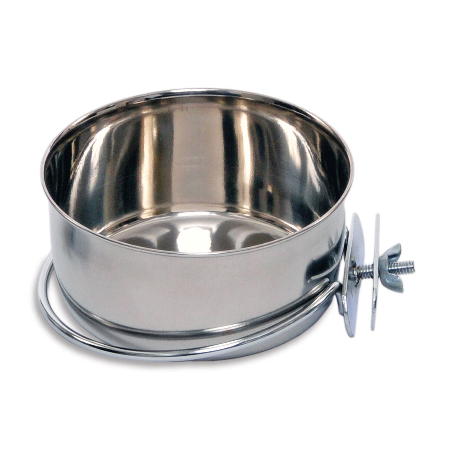 Prevue Pet Products Coop Cup With Bolt Attachment For Birds, Small Animals & Dog Cages