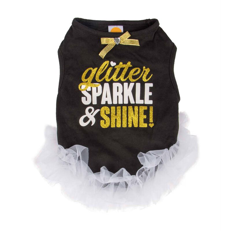 Black Sparkle & Shine Nye Dress image number 1