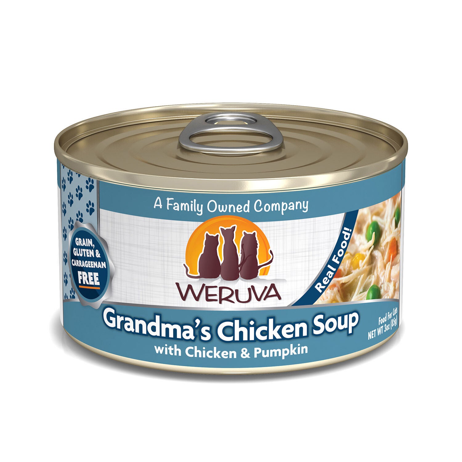 Weruva Classic, Grandma's Chicken Soup With Chicken Breast & Pumpkin In Gravy Wet Cat Food