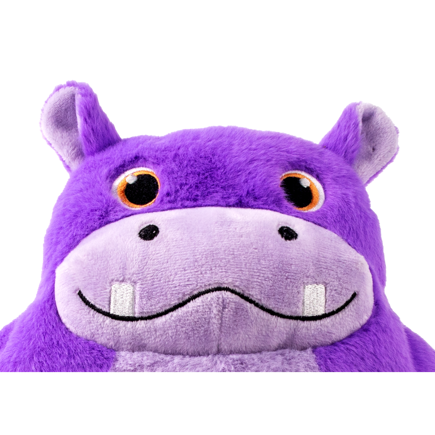 Kong Snuzzles Purple Hippo Plush Dog Toy - 12"