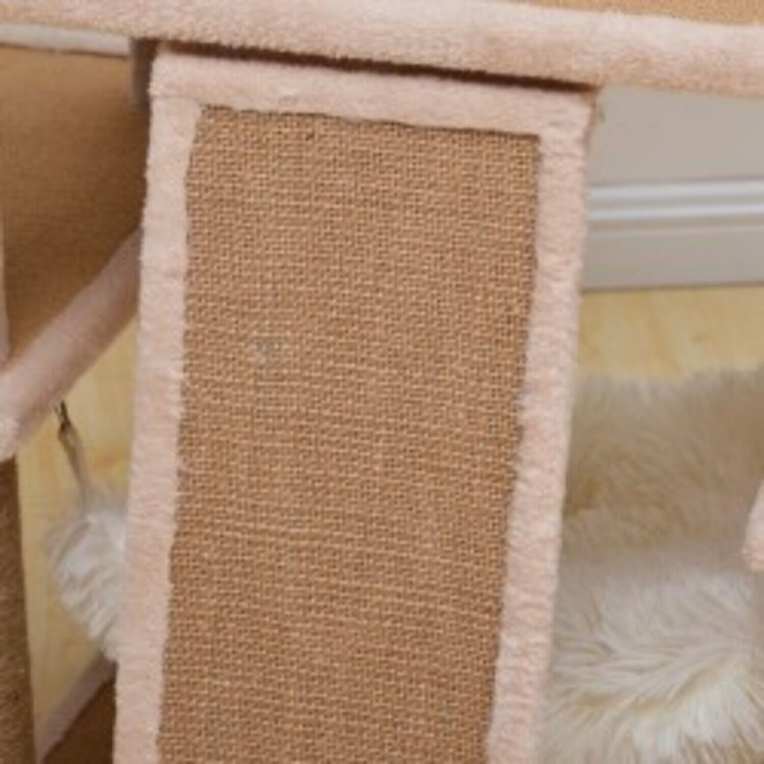 Catry Castle 7-Level Cat Tree With Cat Hammock, Scratching Post, And Playful Toys, 74.5"