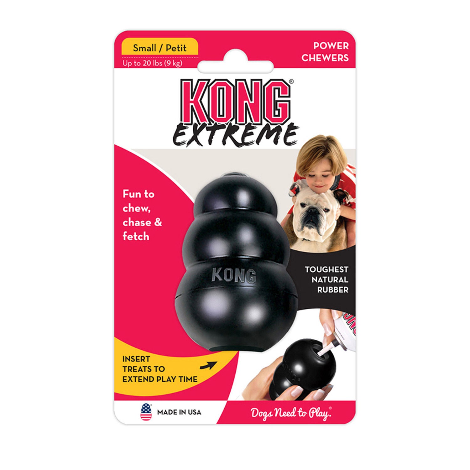 Kong Extreme Rubber Chew Dog Toy