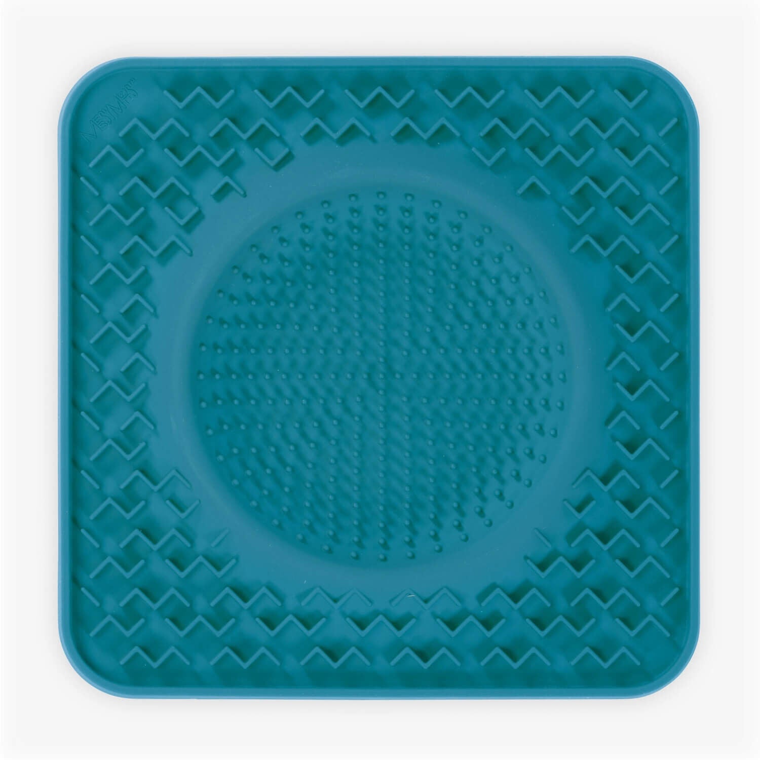 Messy Mutts Silicone Therapeutic Licking Bowl Mat For Dogs & Cats, 10"