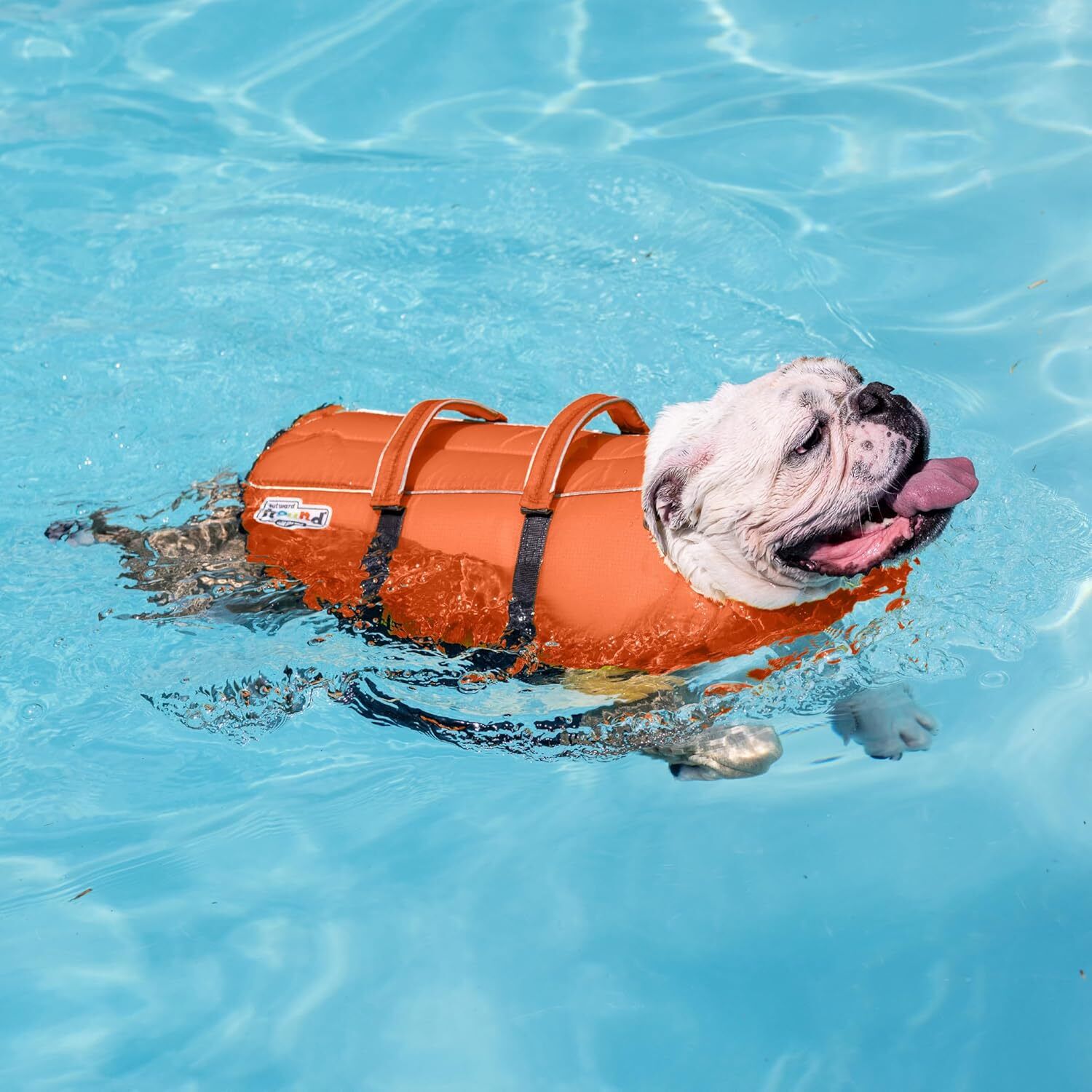 Outward Hound Granby Ripstop Dog Life Jacket, Orange