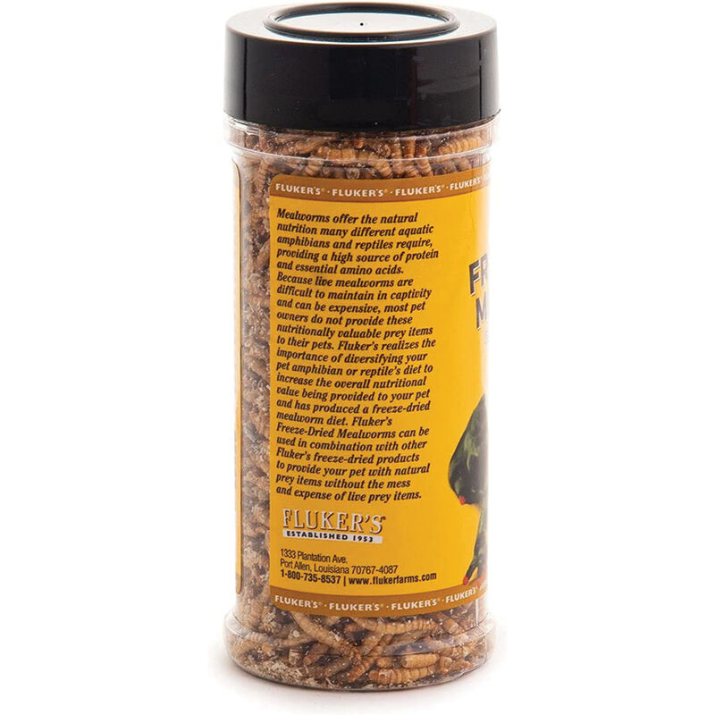 Freeze Dried Mealworms Reptile Food