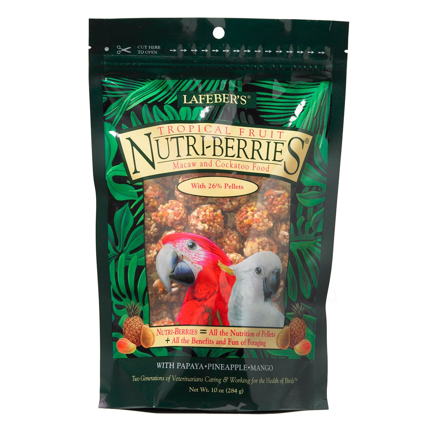 Lafeber Tropical Fruit Nutri-Berries (Macaw) Bird Food