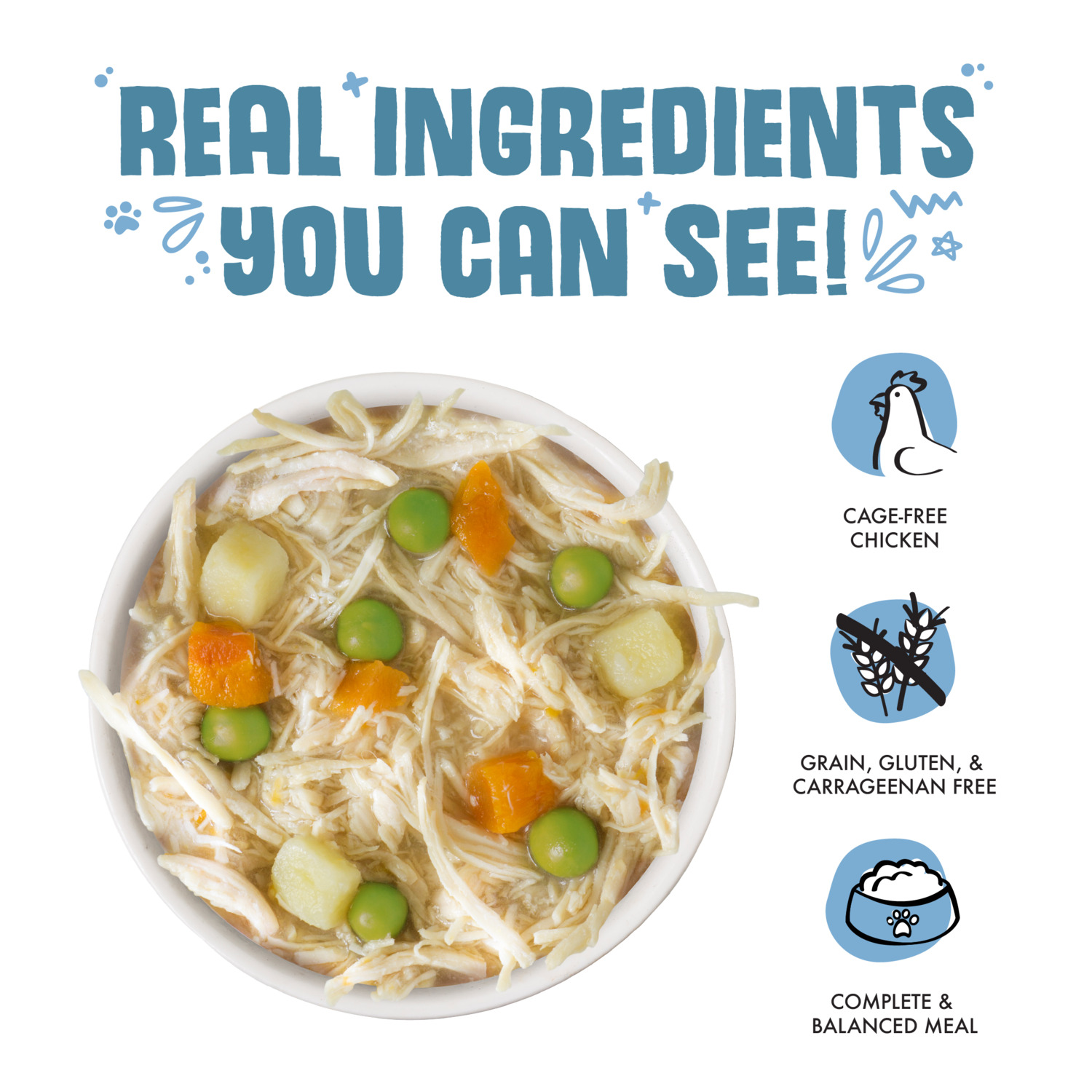 Weruva Grandma's Chicken Soup With Chicken & Veggies Wet Dog Food