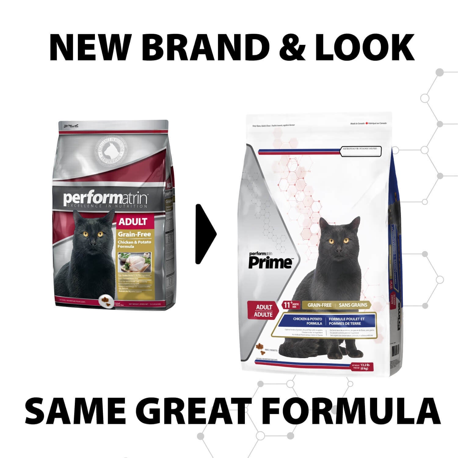 Performatrin Prime Adult Grain-Free Chicken & Potato Formula Dry Cat Food
