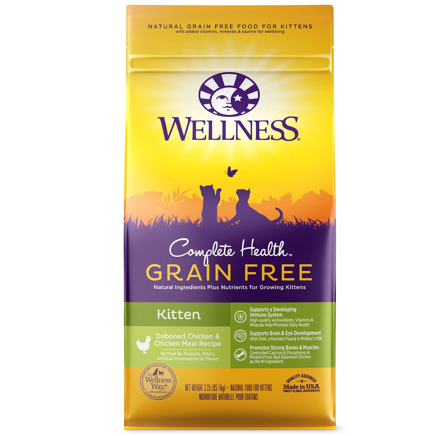 Wellness Complete Health Grain Free Kitten Health Deboned Chicken