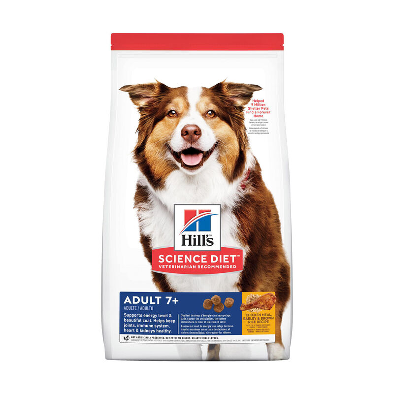 Hill'S Science Diet Adult 7+ Chicken, Rice & Barley Dog Food image number 1