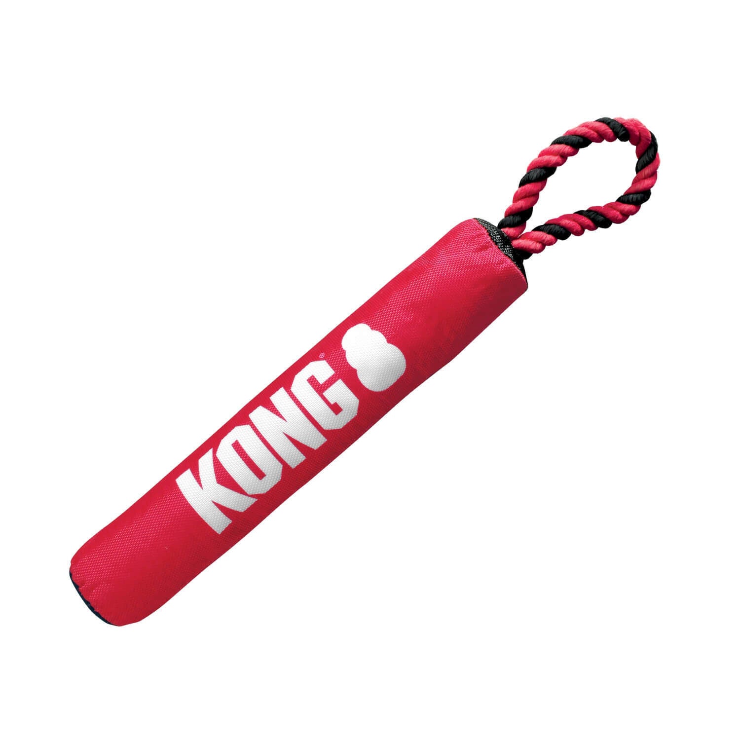 Kong Signature Stick With Rope Fetch & Tug Dog Toy, 12"