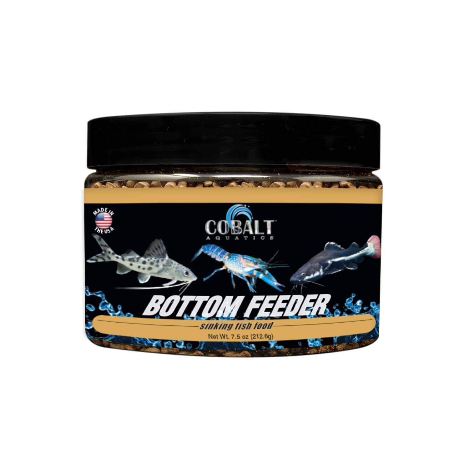 Bottom Feeder Pellet Fish Food 7.5oz Pet Supermarket