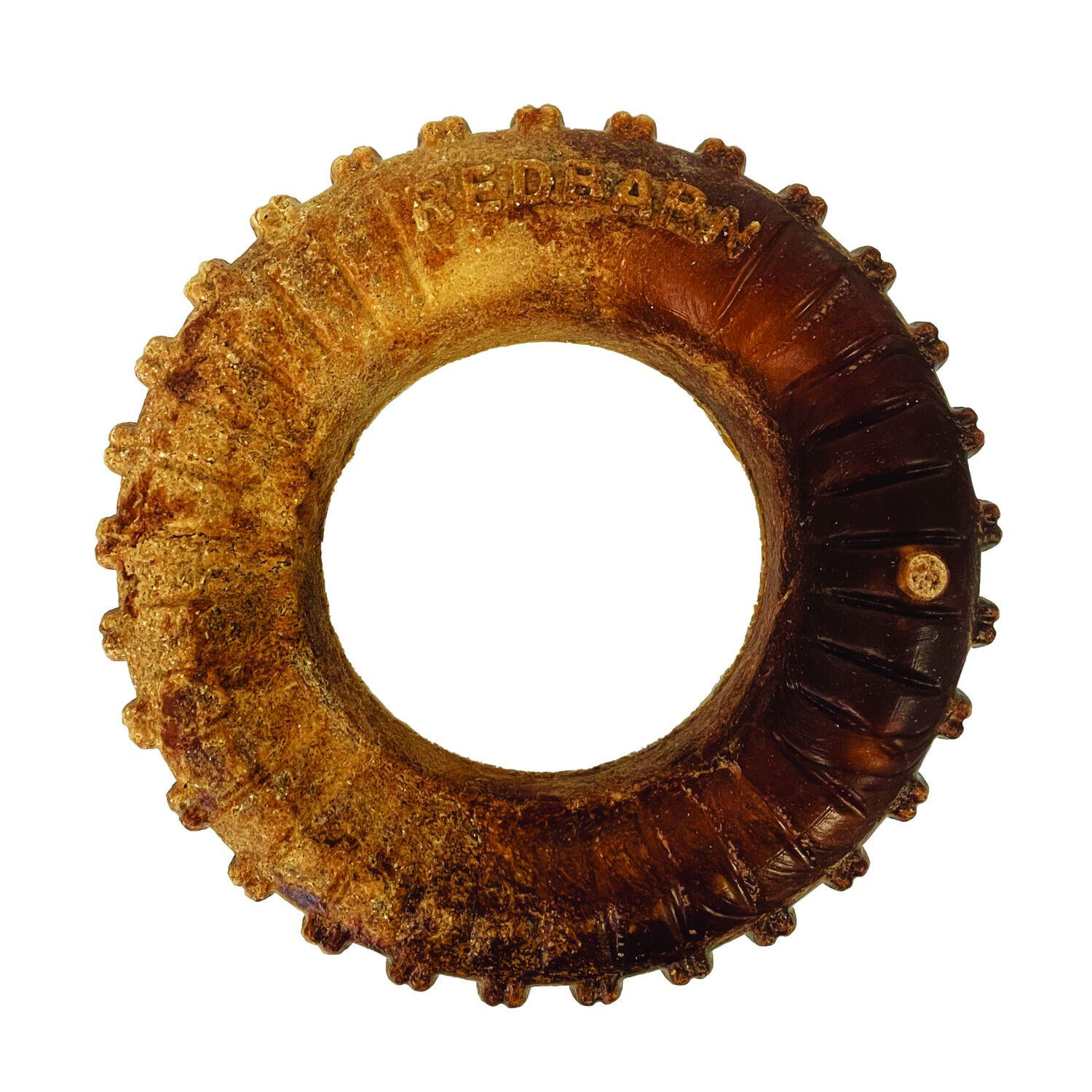 Redbarn Dur-A-Bulls&reg; Hickory Bbq Large Tire Natural Dog Treats, 3-Pack