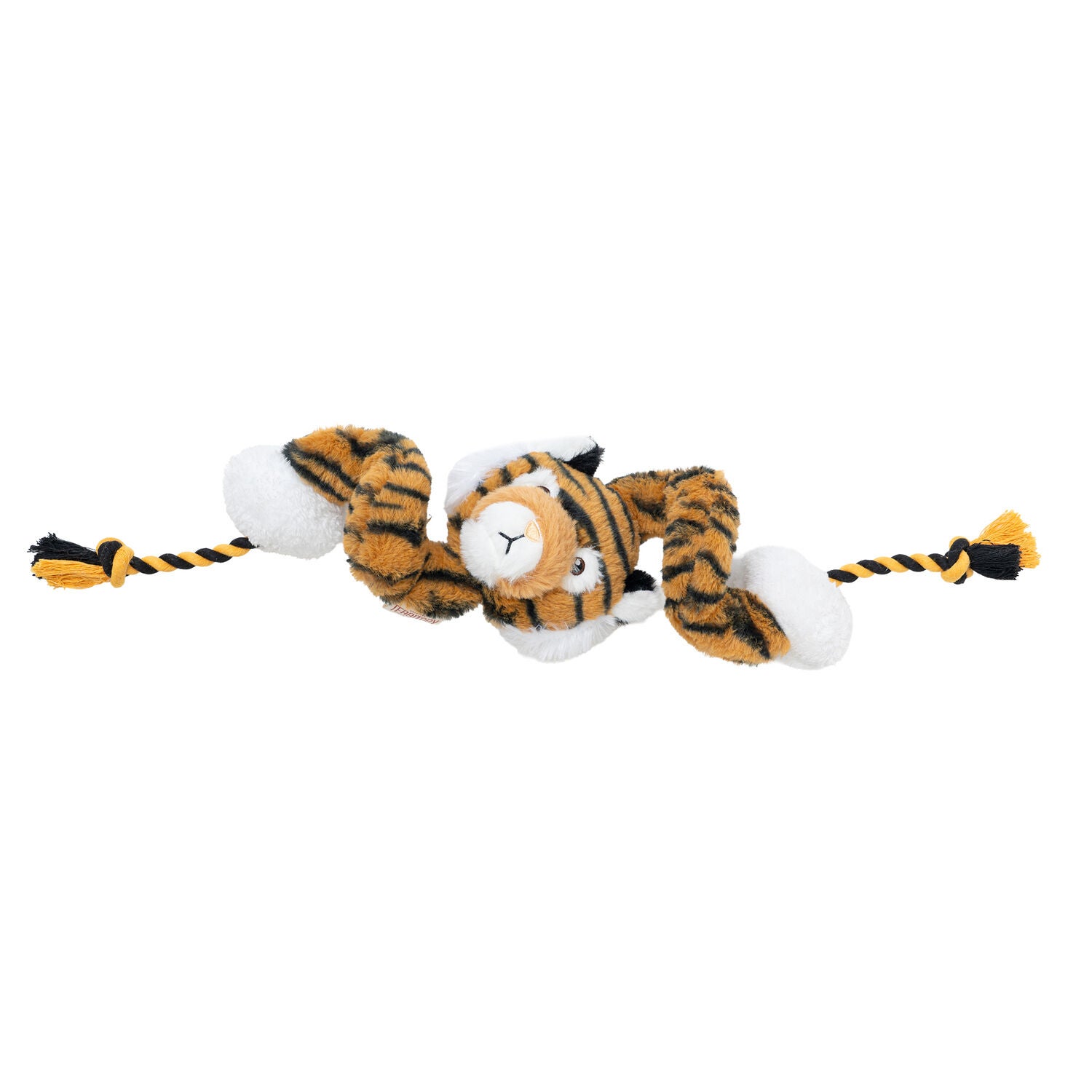 Territory Tiger Loopy Squeak & Tug Plush Dog Toy, 20"