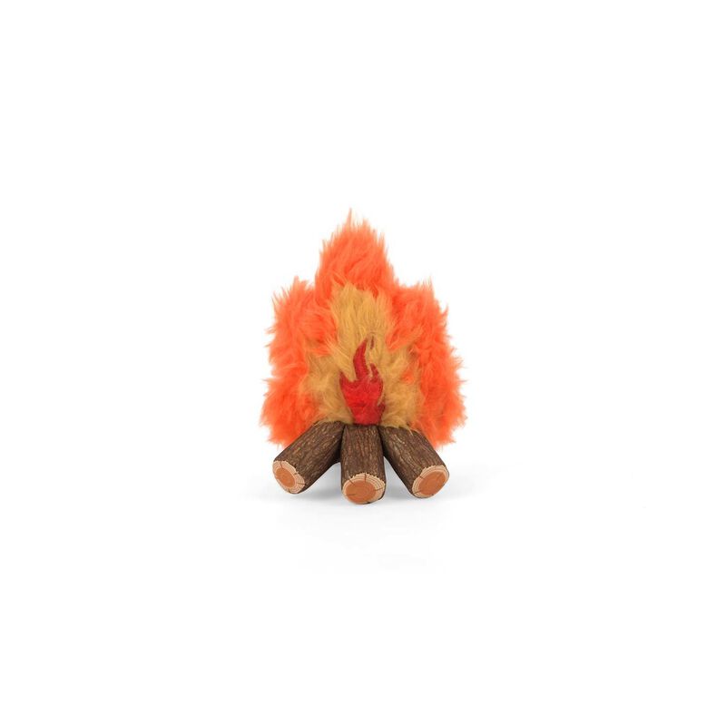 Camp Fire Plush Dog Toy image number 1