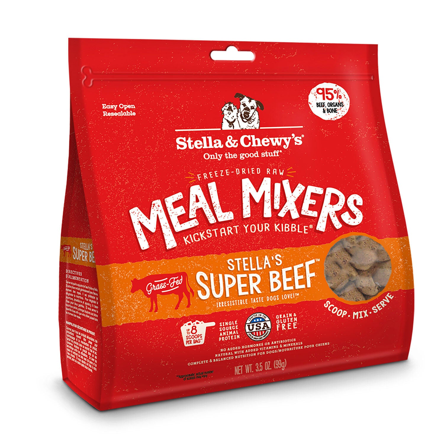 Stella and new arrivals chewy beef patties